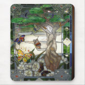 Glas in lood Mousepad Muismat (Voorkant)