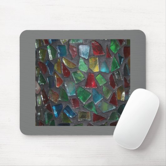Glas in lood Mousepad Muismat (Met muis)