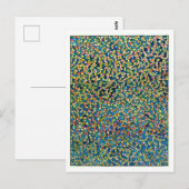 Glas in lood Mozaïek Briefkaart (Voorkant / Achterkant)