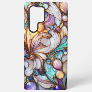 Glas-in-lood mozaïek samsung galaxy hoesje