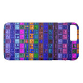 Glas in lood mozaïekpatroon #11 Case-Mate iPhone case (Achterkant (Horizontaal))
