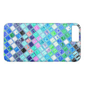 Glas in lood mozaïekpatroon #14 Case-Mate iPhone case (Achterkant (Horizontaal))