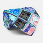 Glas in lood mozaïekpatroon #15 stropdas (Opgerold)