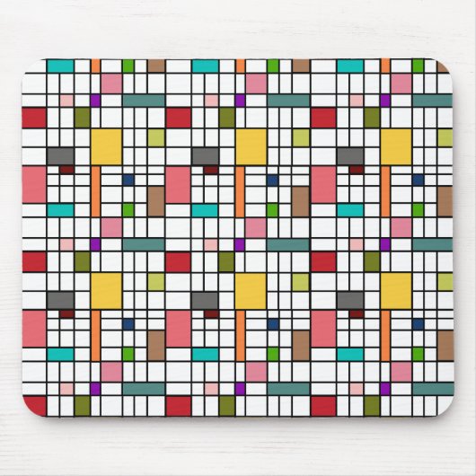 Glas in lood muismat (Voorkant)