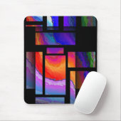 Glas in lood muismat (Met muis)