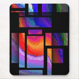 Glas in lood muismat