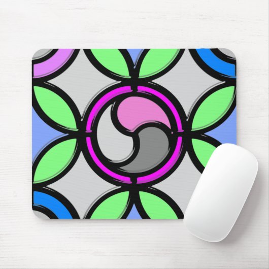 GLAS IN LOOD MUISMAT (Met muis)