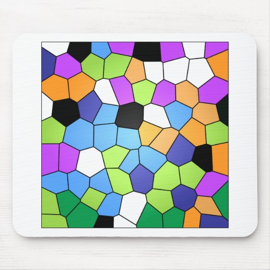 Glas in lood muismat (Voorkant)