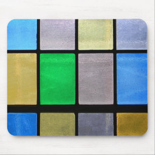 Glas in lood muismat