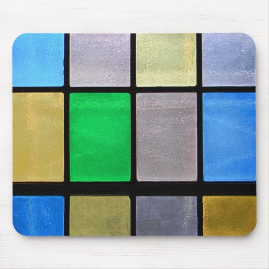 Glas in lood muismat (Voorkant)