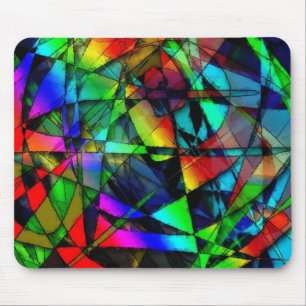Glas in lood muismat
