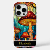 Glas in lood Mushroom Forest Case-Mate iPhone Case (Achterkant)