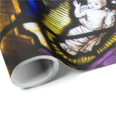 Glas in lood Nativiteit Cadeaupapier (Rol Hoek)