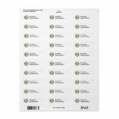 Glas in lood Nativiteit schilderen Etiket (Full Sheet)