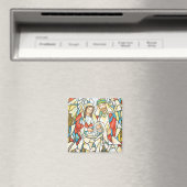 Glas in lood Nativiteit schilderen Magneet (Insitu (Vaatwasser))