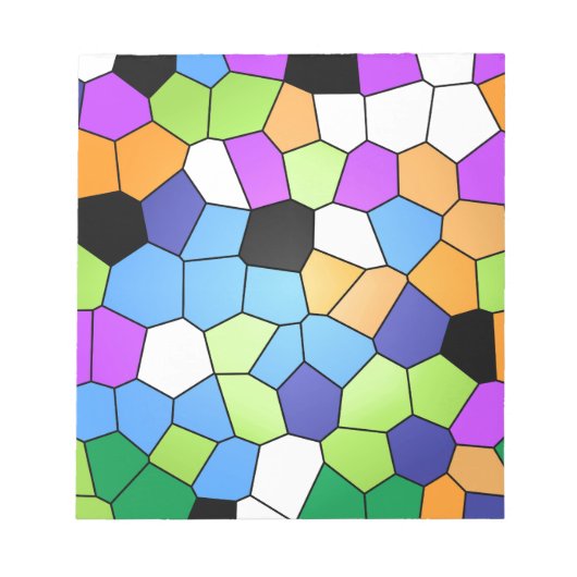 Glas in lood notitieblok (Voorkant)