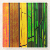 Glas in lood Onderzetter Glazen Onderzetter (Voorkant)