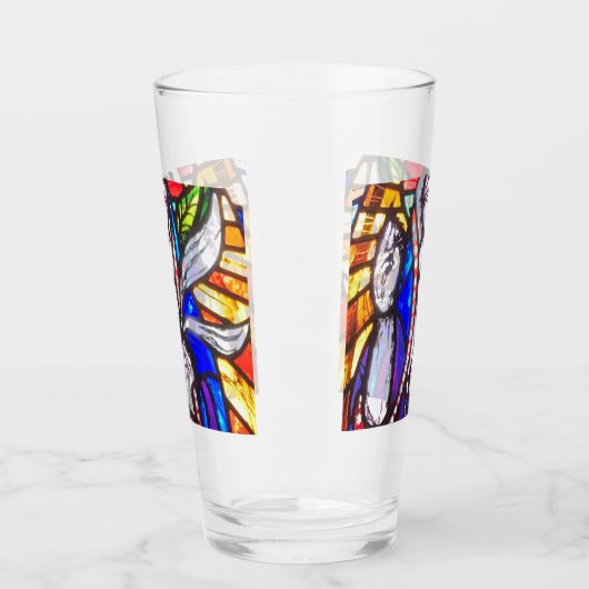 Glas in lood ontwerp Drink glas (Links)