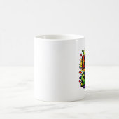 Glas-in-lood-ontwerp Koffiemok (Center)