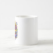 Glas-in-lood-ontwerp Koffiemok (Center)
