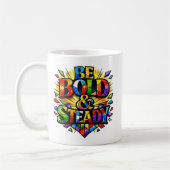 Glas-in-lood-ontwerp Koffiemok (Links)