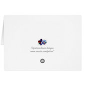 Glas in lood Ontwerpkaart (Achterkant Horizontaal)