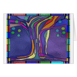 Glas in lood Ontwerpkaart