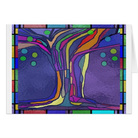 Glas in lood Ontwerpkaart (Voorkant Horizontaal)