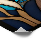 Glas in lood Orca Poster (Hoek)