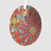 Glas in lood ornament (voorkant)