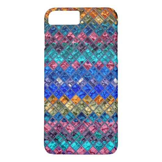 Glas in lood Patroon #11 Case-Mate iPhone Case (Achterkant)