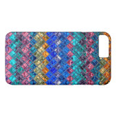 Glas in lood Patroon #11 Case-Mate iPhone Case (Achterkant (Horizontaal))