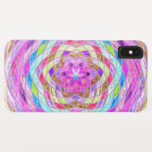 Glas in lood Patroon 2 Case-Mate iPhone Case (Achterkant (horizontaal))