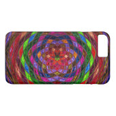 Glas in lood Patroon 3 Case-Mate iPhone Case (Achterkant (Horizontaal))