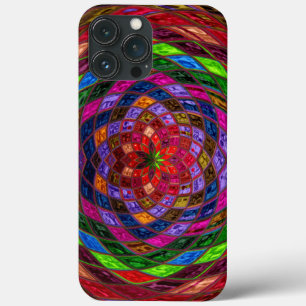 Glas in lood Patroon Case-Mate iPhone Case