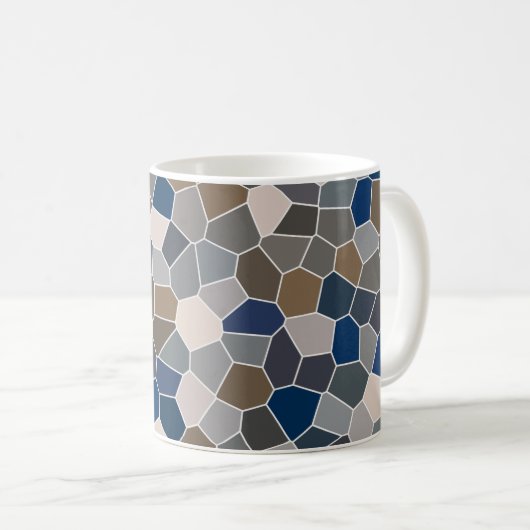 Glas in lood Patroon Koffiemok (Voorkant rechts)