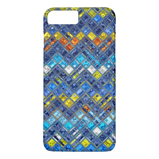 Glas in lood Patroon nr. 9 Case-Mate iPhone Case (Achterkant)
