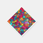 Glas in lood patroon servet (Hoek)