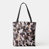 Glas in lood Patroon Tote Bag (Achterkant)