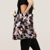 Glas in lood Patroon Tote Bag (Dichtbij)