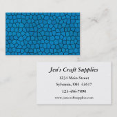 Glas in lood Patroon Visitekaartje (Voorkant / Achterkant)