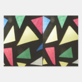 Glas in lood Patroon X-mas ompakken van papierblad Inpakpapier Vel (Voorkant 3)