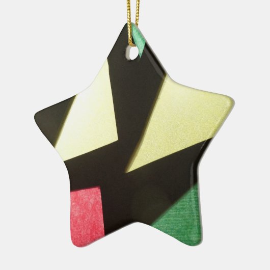 Glas in lood Pattern Star Ornament (Links)
