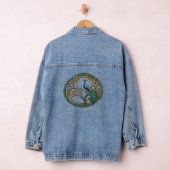 Glas-in-lood Pauw Herfst Boom Denim Jacket (Hangar)