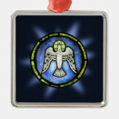 Glas in lood Peace Dove Ornament (Voorkant)