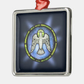 Glas in lood Peace Dove Ornament (Links)