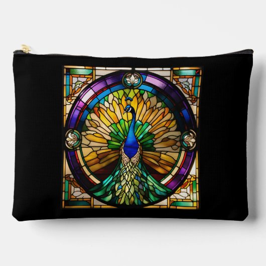 Glas in lood Peacock Etui (Voorkant)