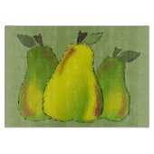 Glas in lood peren snijplank (Voorkant)