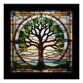 Glas in lood perfect poster (Voorkant)