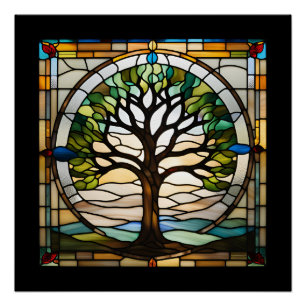 Glas in lood perfect poster